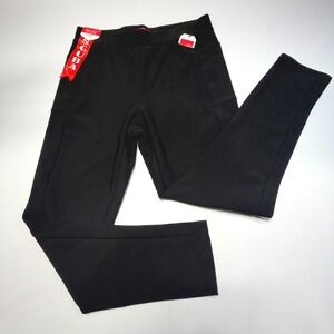 Maze Collection Scuba Leggings Womens XL Black Stretch Pants NWT